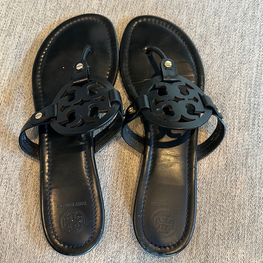 Size 10 women’s Tory Burch miller sandals